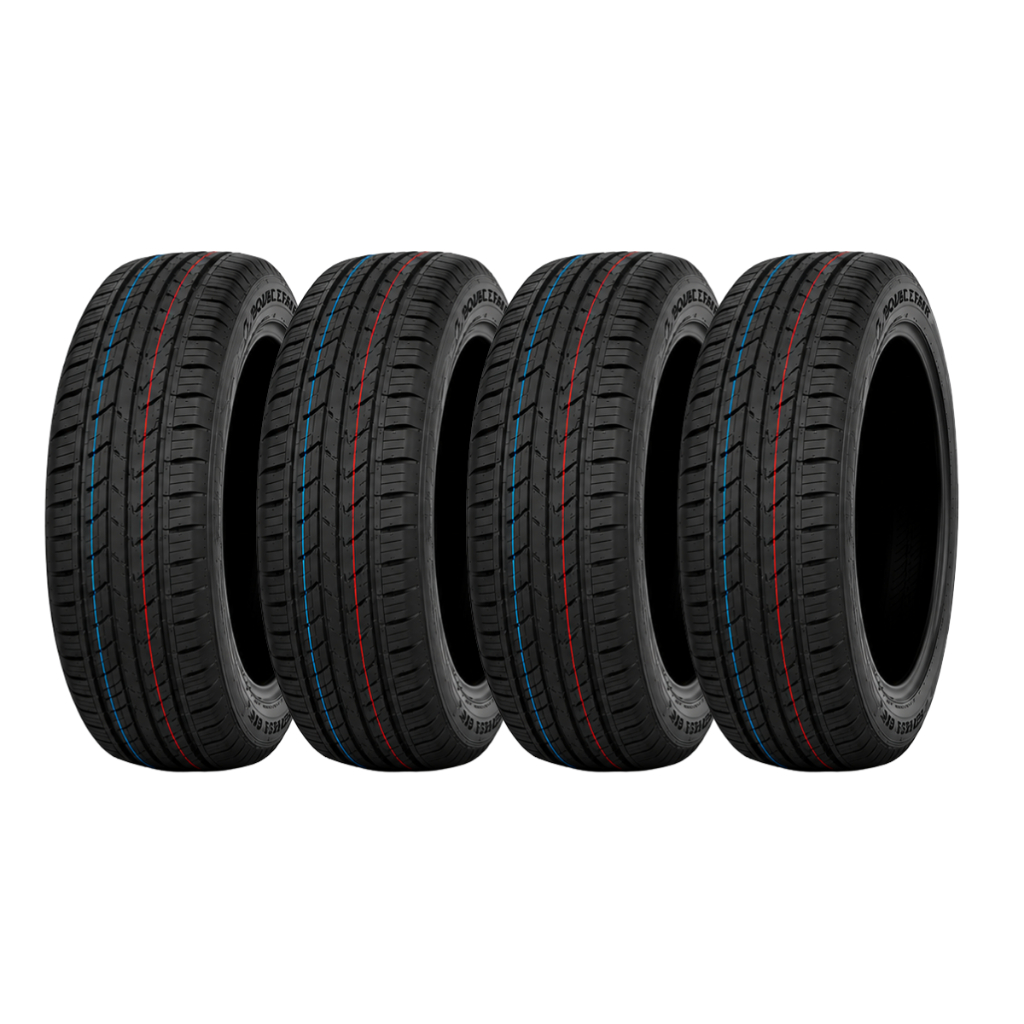 Kit 4 Pneus 195/55R15 85V Aro15 Doublestar  Aro 15