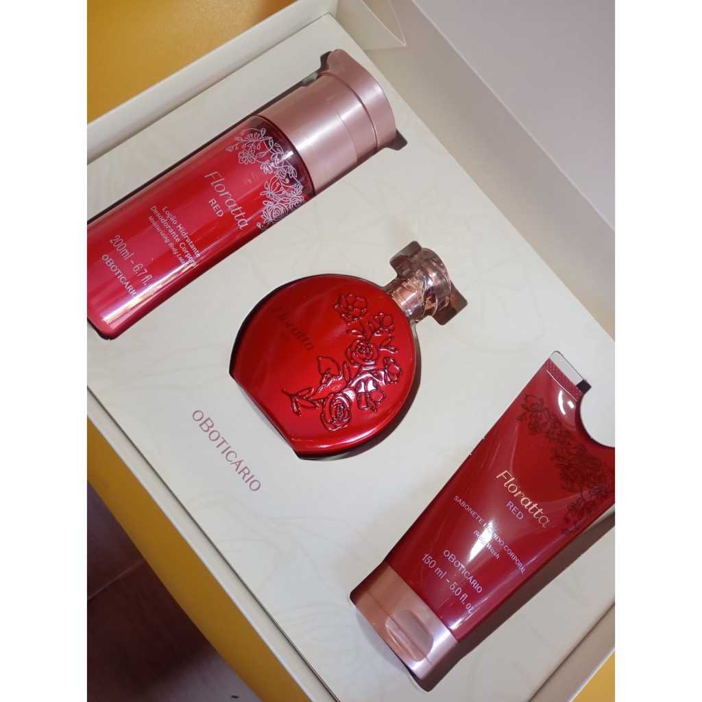 O Boticário Kits Feminino Vários - Flaratta Red - Egeo Dolce - Coffe Seduction