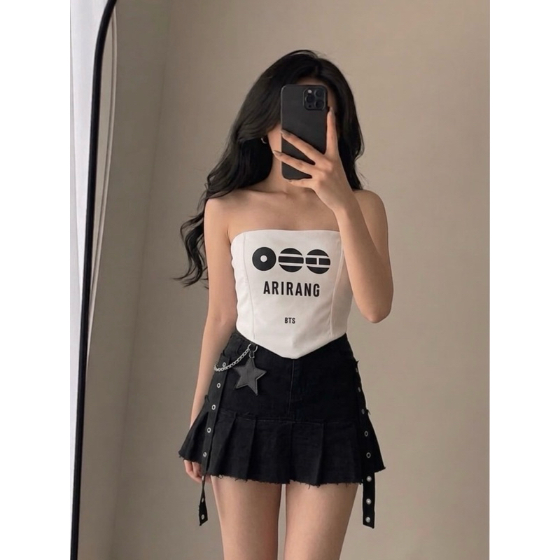 Corset BTS ARIRANG WORD TOUR, cropped BTS arirang, Kpop Army, Arirang tour corpete