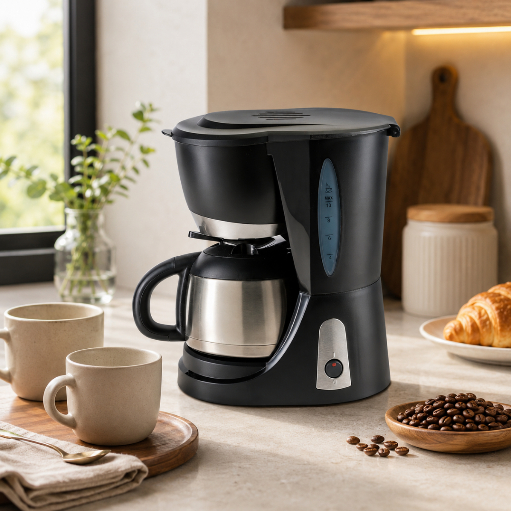 Cafeteira Elétrica Agratto Thermo 25X CET25 Jarra Inox 25 Cafés Filtro Permanente Cozinha Casa Cafés