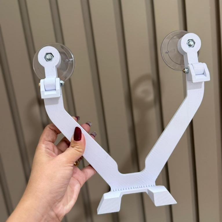 Suporte Starlink Mini Ventosa Fixação Forte Para Painel de Carro Anti Multa
