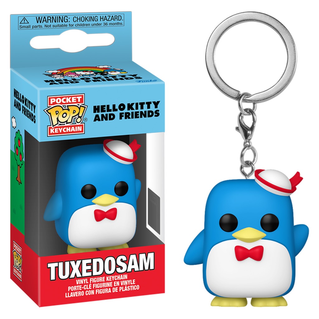 CHAVEIRO FUNKO POCKET POP HELLO KITTY AND FRIENDS - TUXEDOSAM (85989) NOVO ORIGINAL