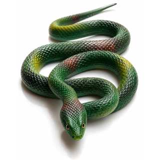 Cobra de Borracha Realista 62cm Flexível Pegadinha Halloween