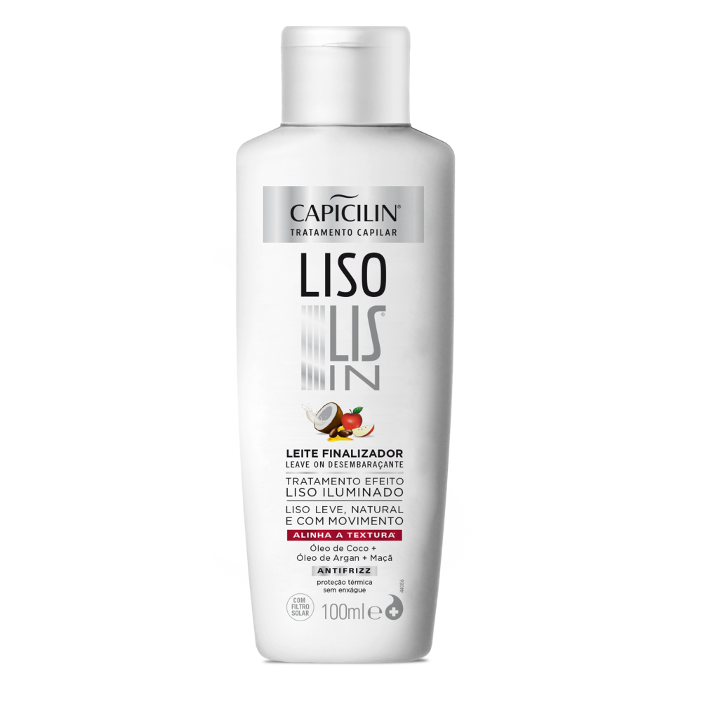 Capicilin Disciplin Lis In Liso Leite 100ml