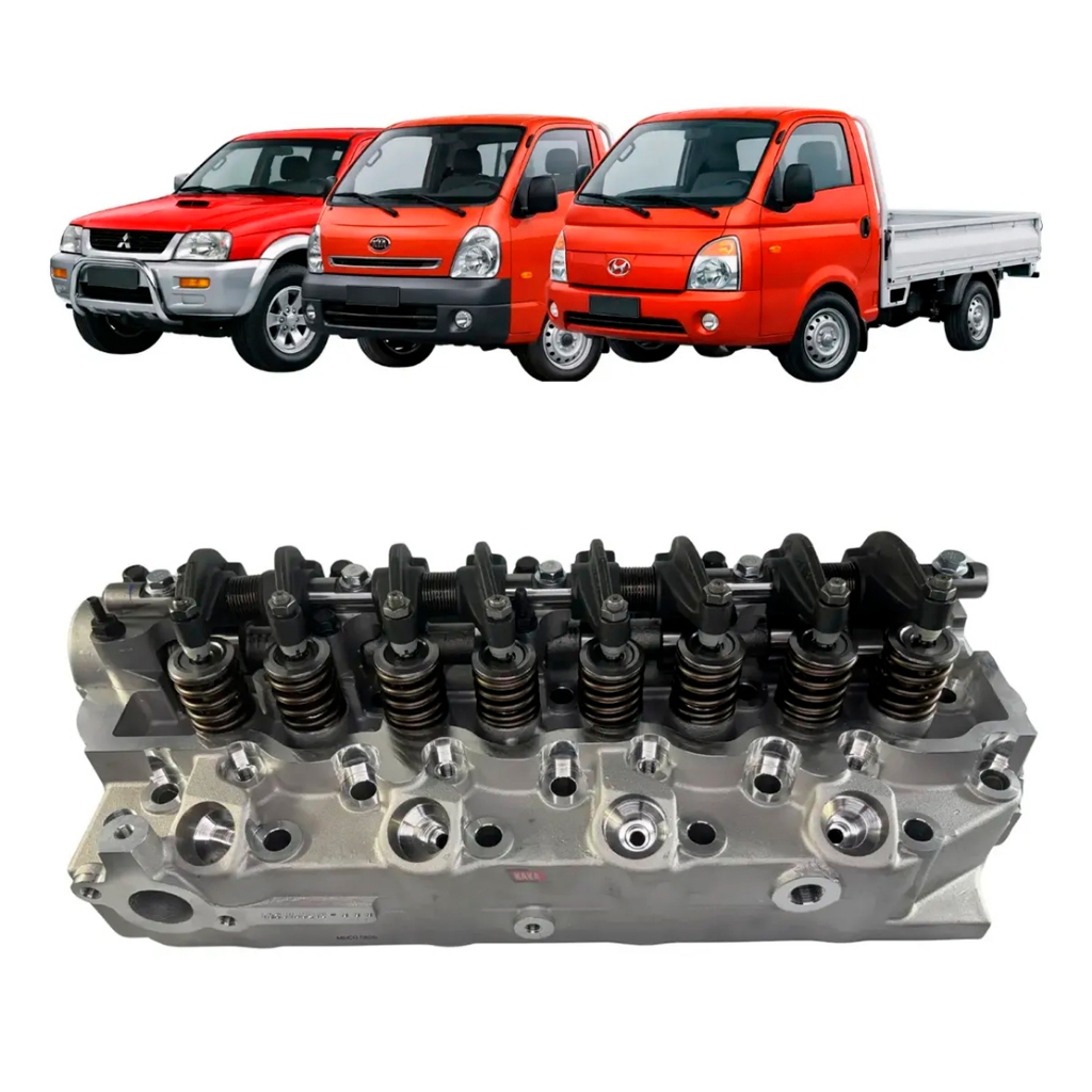 Cabeçote Completo Hr K2500 Pajero L200 Hpe 2.5 8v Até 2012 MAIS VENDIDO