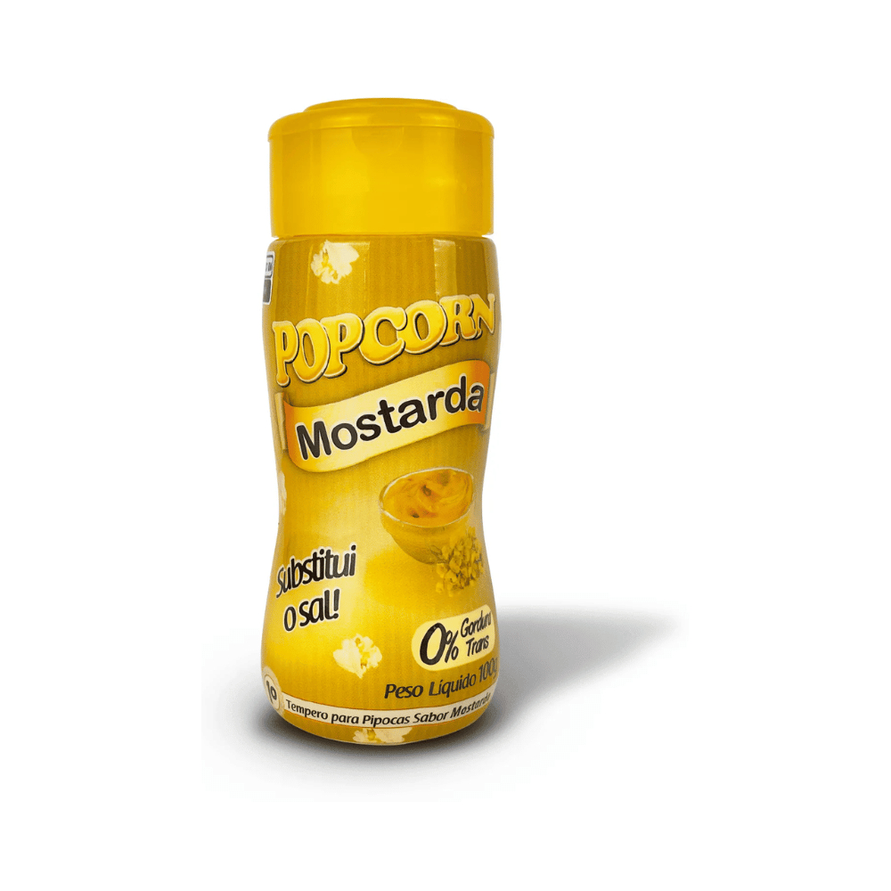 Tempero para Pipoca - Sabor Mostarda 100g