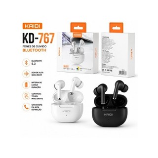 Fone De Ouvido Bluetooth Sem Fio earphone TWS 5.1 Kaidi Kd-767 Original