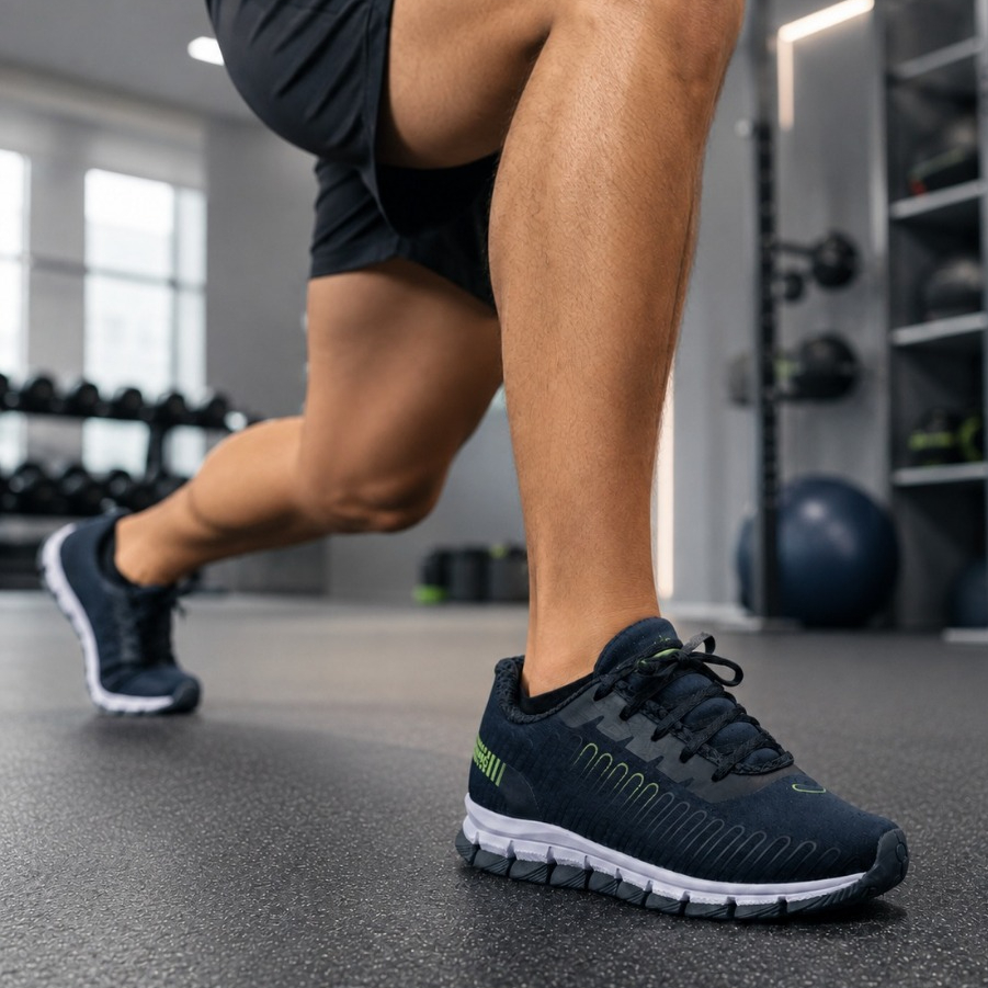 Tênis Feminino Masculino Esportivo Corrida Academia Caminhada Amortecimento EVA Mesh Solado Macio