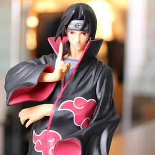Boneco Action Figure Uchiha Itachi - Anime Naruto Shippuden Akatsuki personagem Itachi alta qualidade 22cm