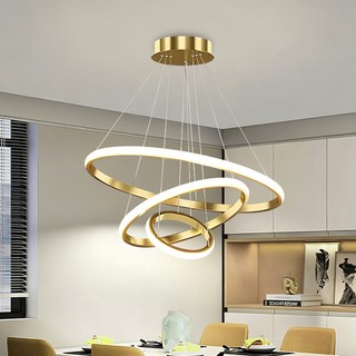 Lustre de Teto Nórdico de Luxo Moderno para Sala de Jantar e Sala de Estar
