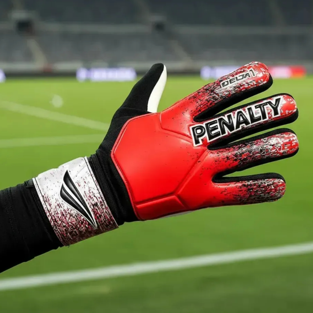 Luva Goleiro Penalty Delta 1 XXIII Durável X-Grip Aderência