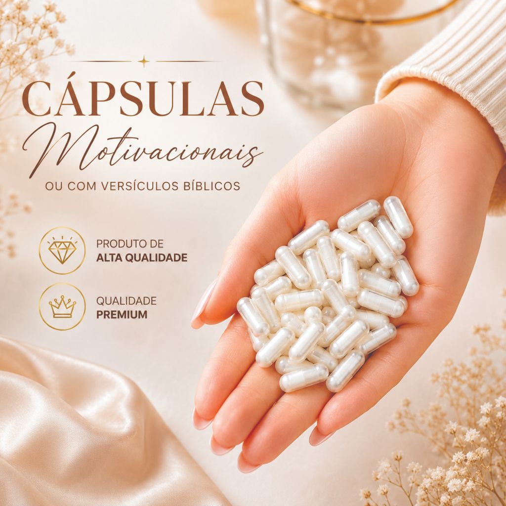Cápsulas Motivacionais ou Versículo | Frases Positivas, Foco, Autoestima, Amor próprio, Bíblica