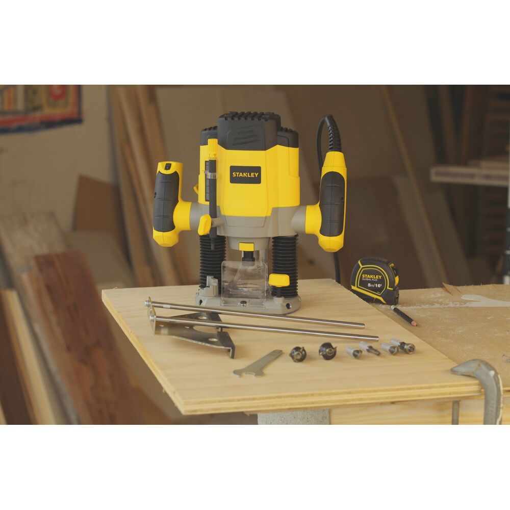 Tupia Eletrônica STANLEY SRR1200 1200W Com 3 Níveis de Profundidade 110V e 220V — imagem 2 de 2