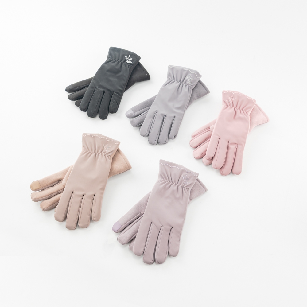 Luva de lã Peluda Grossa Térmica Adulto Mulher Feminina Frio Inverno FS3137