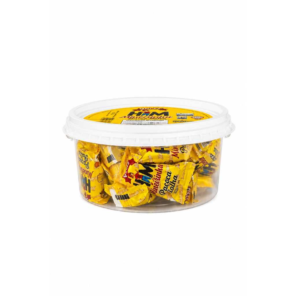 Paçoca Rolha Mineirinha c/ 20 Unid. - 300g