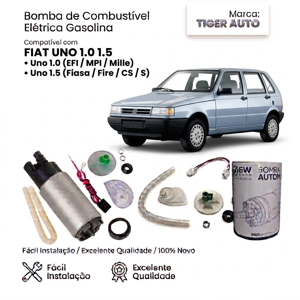 Bomba Combustivel Uno 1.0/1.5 MPI DE 1997 ATÉ 2003