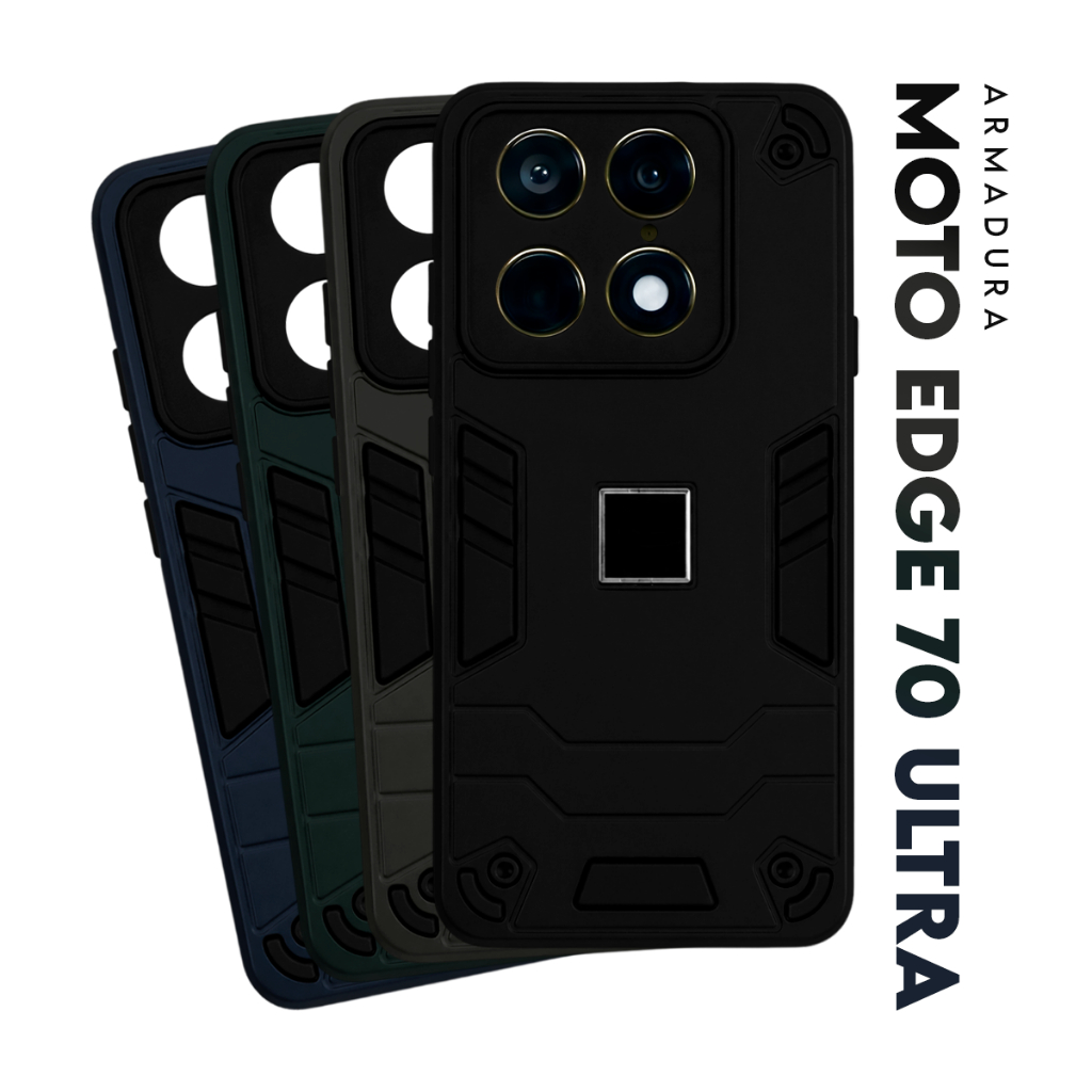 Capa Case Armadura Militar Motorola Edge 70 Ultra Signature 6.8  Premium Protetora Resistente Anti-Impacto Anti-Shock