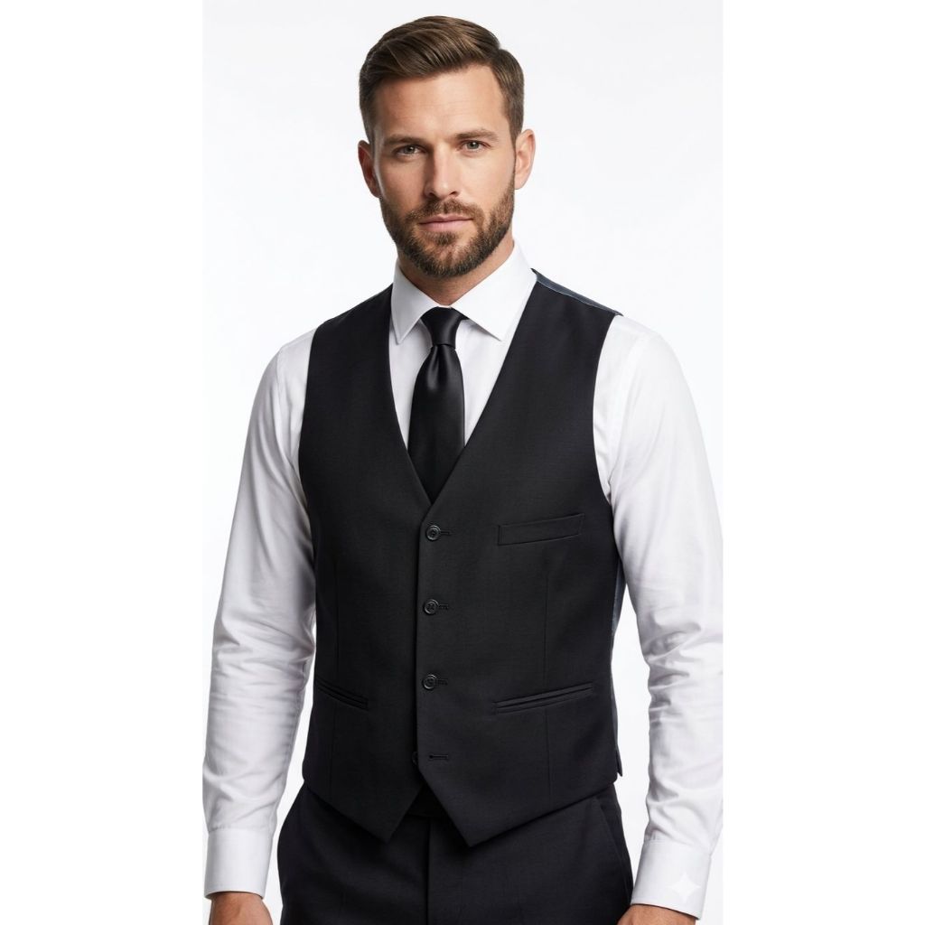 Colete Social Executivo Social Masculino P Ternos Oxford Premium - Promoção