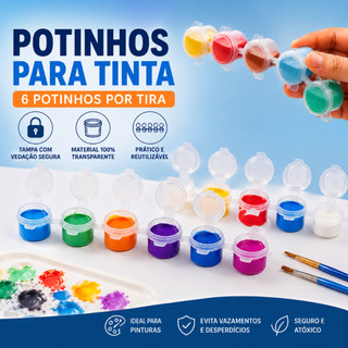 30-120 Potes Vazios 3ml com Tampa Vedação para Tinta Acrílica Pintura Arte Verniz