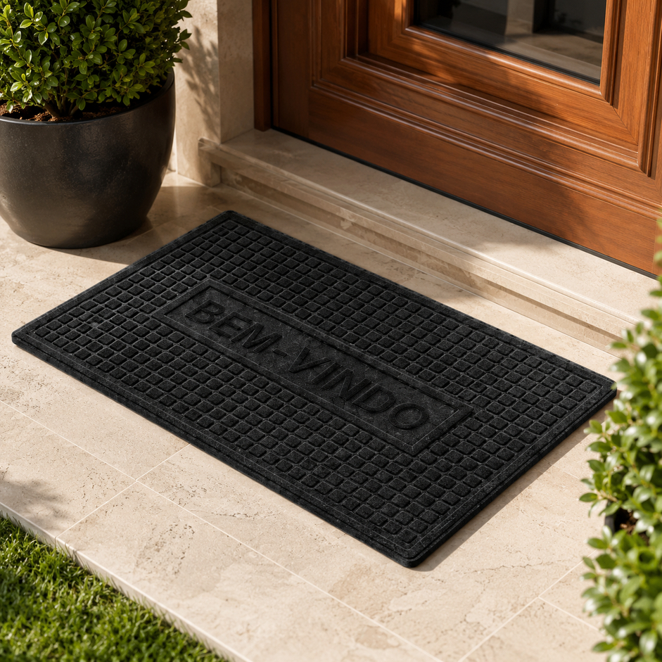 Tapete De Entrada De Porta Capacho Para Entrada De Casa
