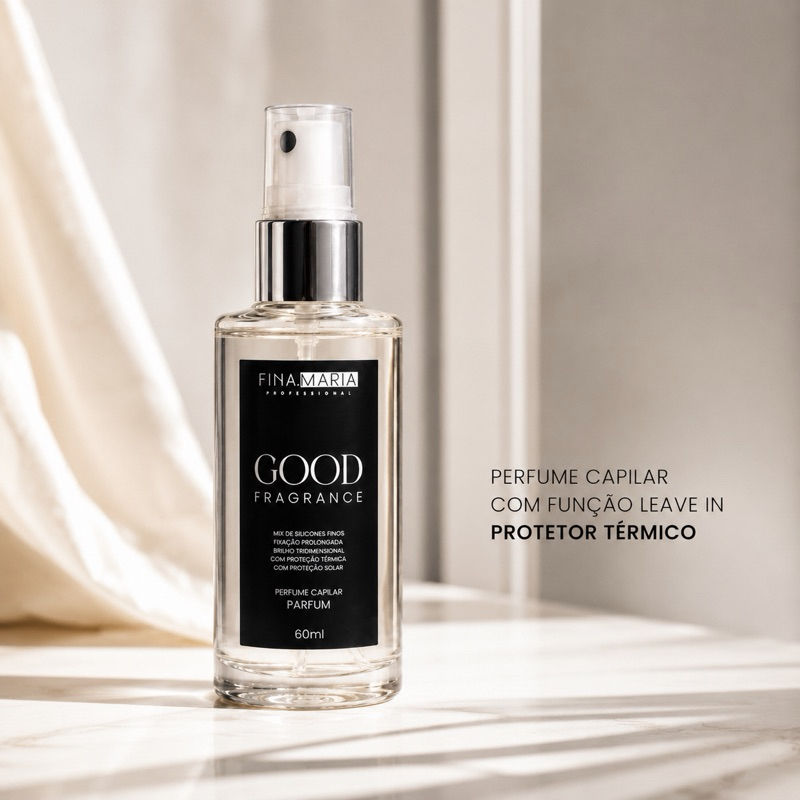 FINALIZADOR 2X1 PERFUME E LEAVE IN | PERFUME IMPORTADA E PROTEÇÃO TÉRMICA | FINA MARIA