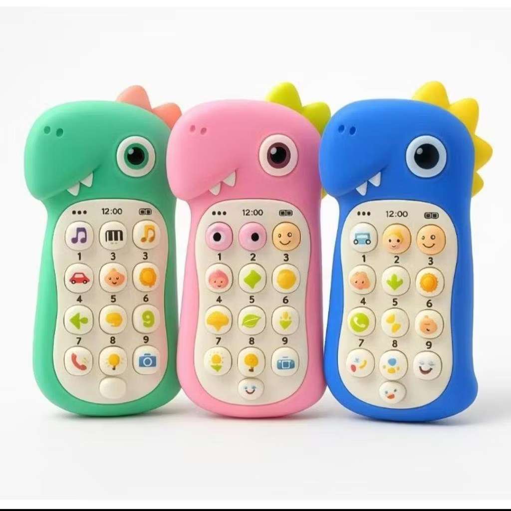 Mordedor e Telefone Celular Infantil Educativo Musical 2 em 1 brinquedo infantil para bebê Livre de BPA