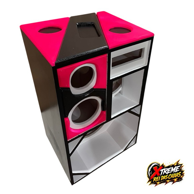 Caixa Bob Residencial 3d 12'ou 15' Frontal Ou Canhao Medio 8 0u 10