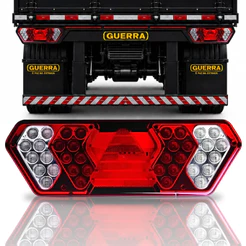 Lanterna Traseira Led Bivolt Diamond Implemento Guerra Randon Estrada Librelato Facchini