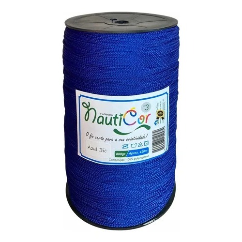 Fio Náutico Nauticor 800gr Várias Cores