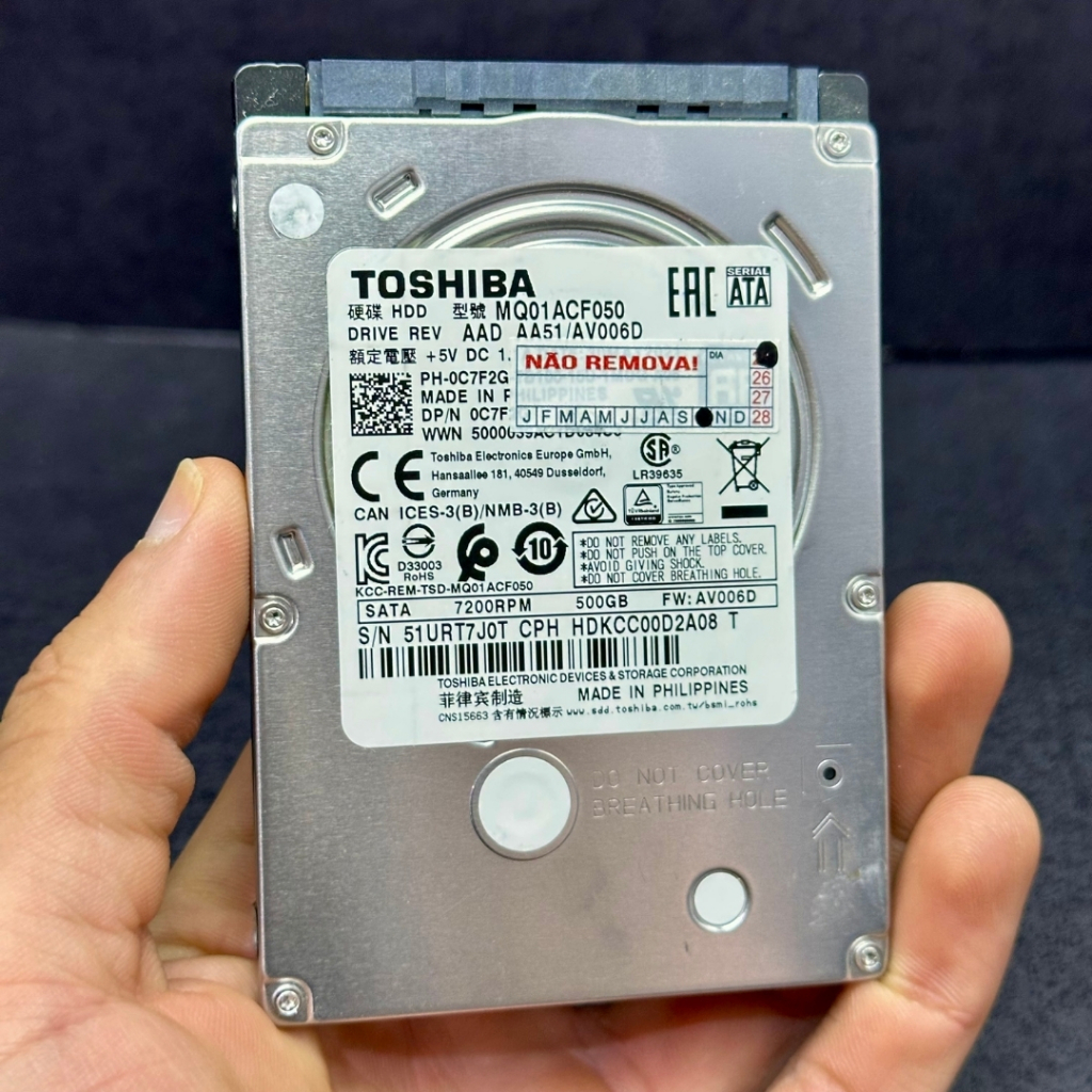 HD Interno 500GB 2.5" SATA Compatível com Notebook, PS3, PS4, Xbox e All In One — imagem 2 de 2