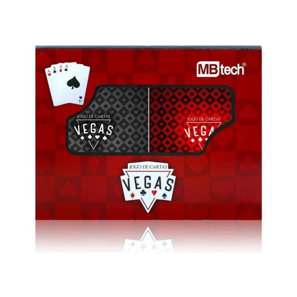 BARALHO PLASTICO VEGAS MILENIO