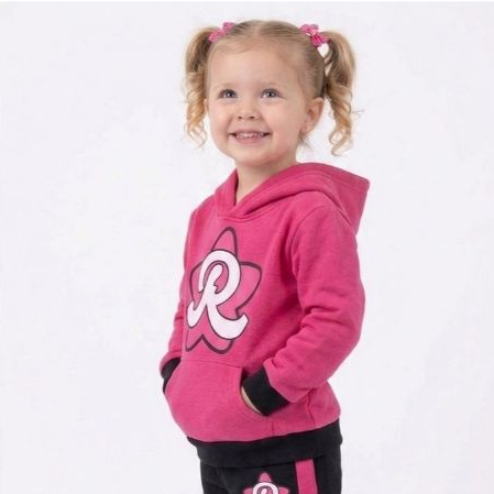 Conjunto Moletom Infantil agasalho casaco abrigo e Calça Emily Vick Os Rosa DO 2 AO 14 ANOS - MOLETOM