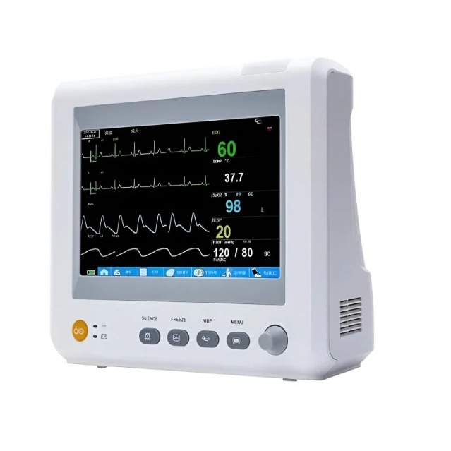 Monitor 6 Parametros Digital Bivolt Multiparametros 8 polegada