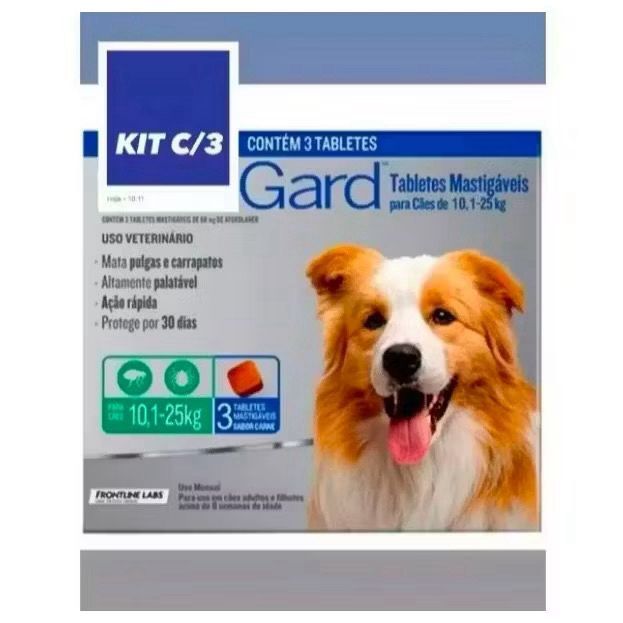3 tablete 10 a 25 kg