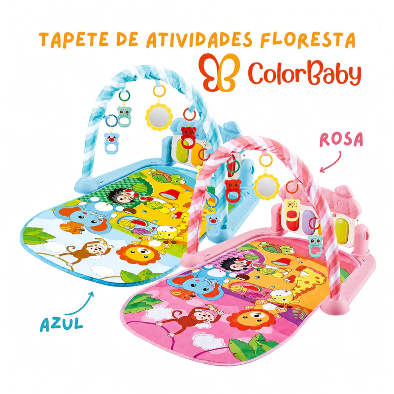 Tapete de Atividades para Bebê ColorBaby Musical — foto 9