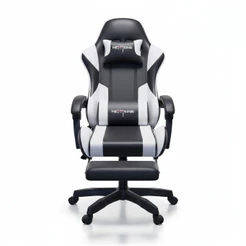 Cadeira Gamer Ergonômica Preta e Branca