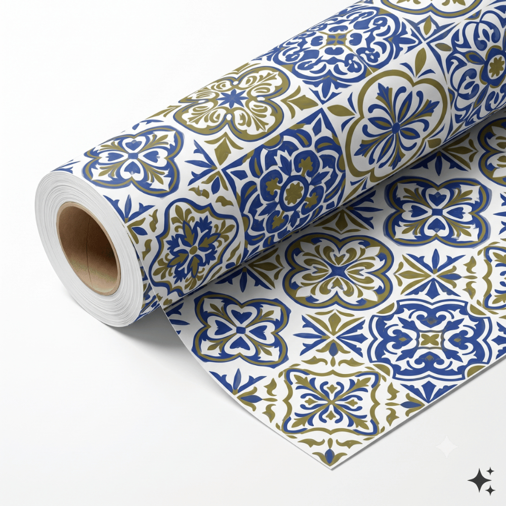 Forro De Gaveta E Armário Estampado 5 Metros Impermeavel Organizador Decorativo Proteção para Móveis