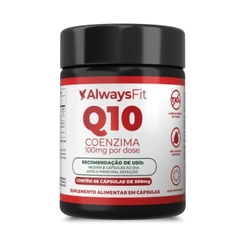 Coenzima Q10 AlwaysFit | Ubiquinona + TCM + Vitamina E 100mg | 60 Cápsulas