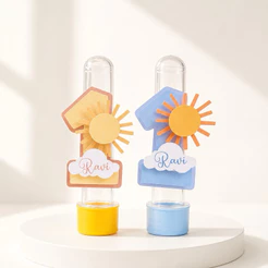 Tubete Personalizado 13cm Minha Primeira Volta ao Sol