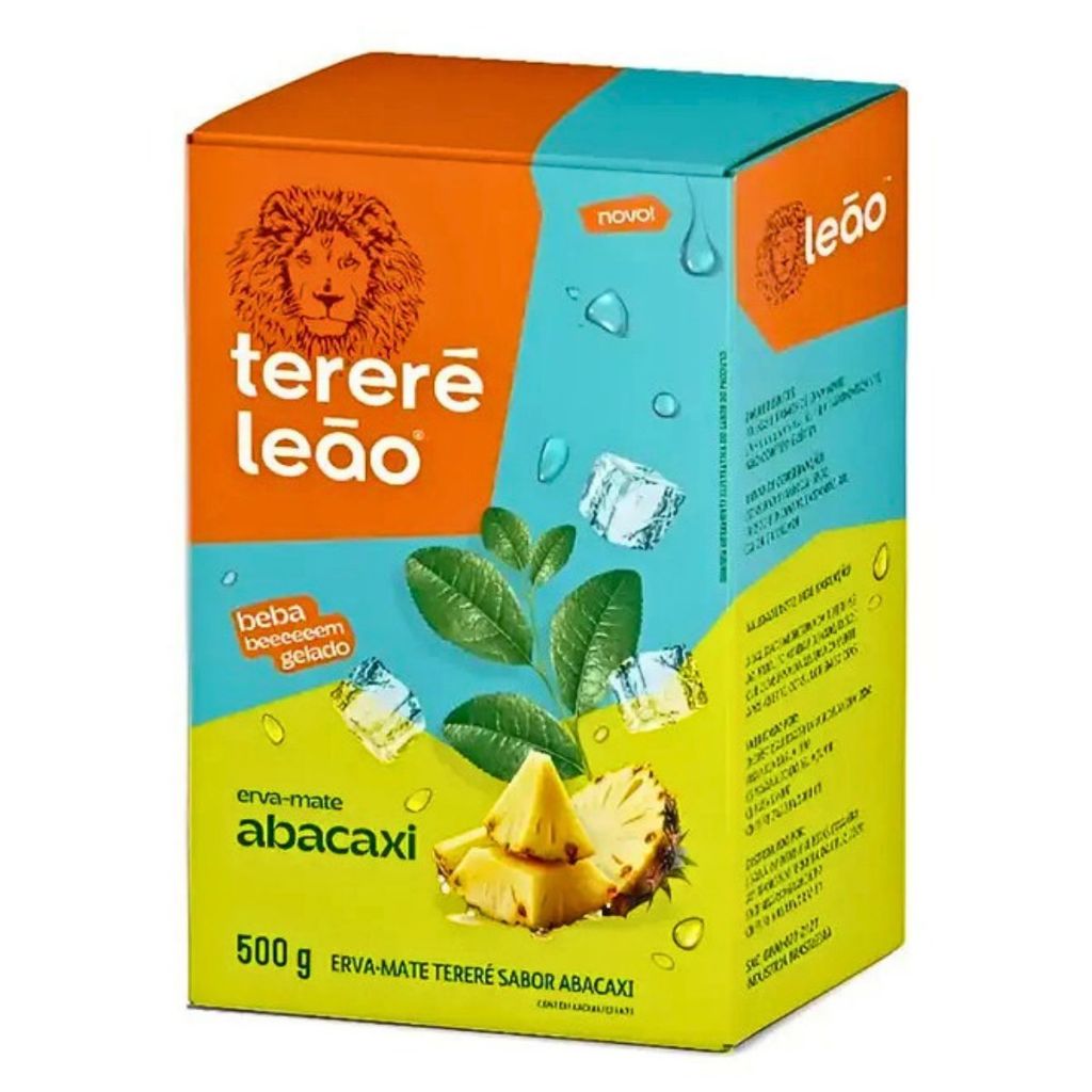 Tereré Abacaxi 500g Leão Erva Mate Verde