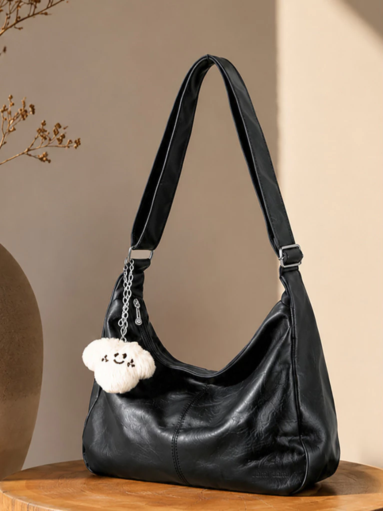Bolsa Feminina de Ombro Estilo Hobo Grande Capacidade — foto 6