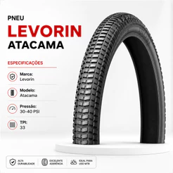 Pneu Bike aro 20x2.125 (50-406) Levorin Atacama Novo