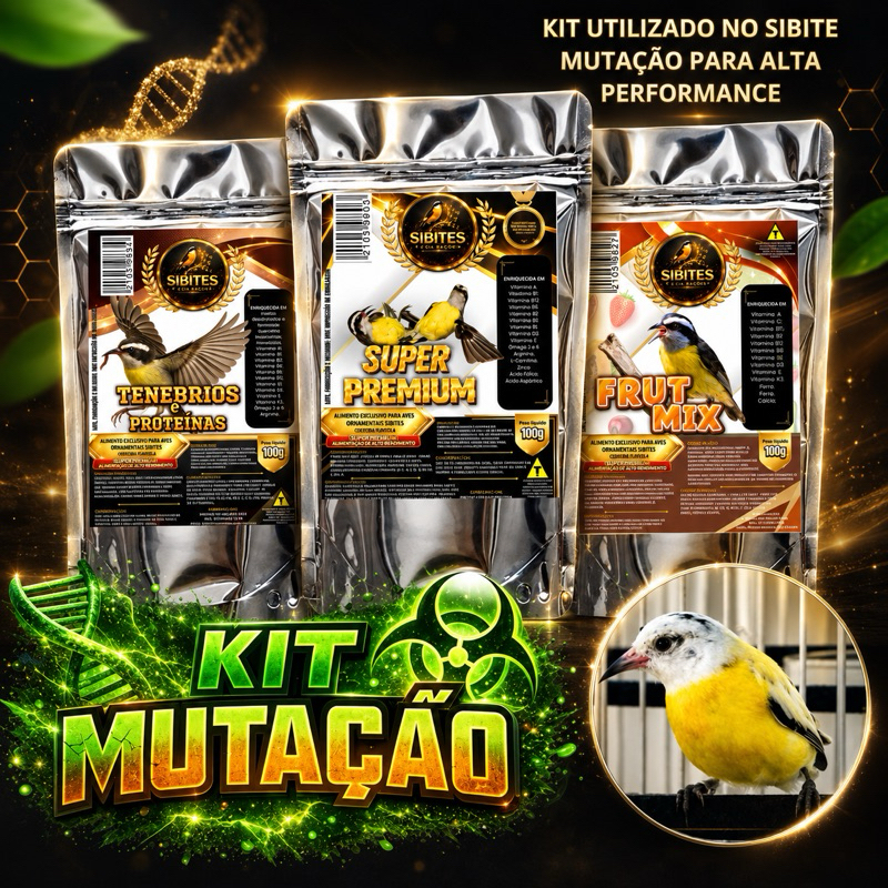 (SIBITES E CIA) KIT DO SIBITE MUTAÇÃO