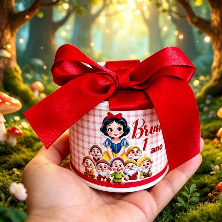 Kit tubolatas personalizadas Lembrancinha maternidade | batizado | aniversário | chá de bb. 5x6