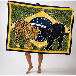 saída de praia tecido estampado canga moda praia pareo verão