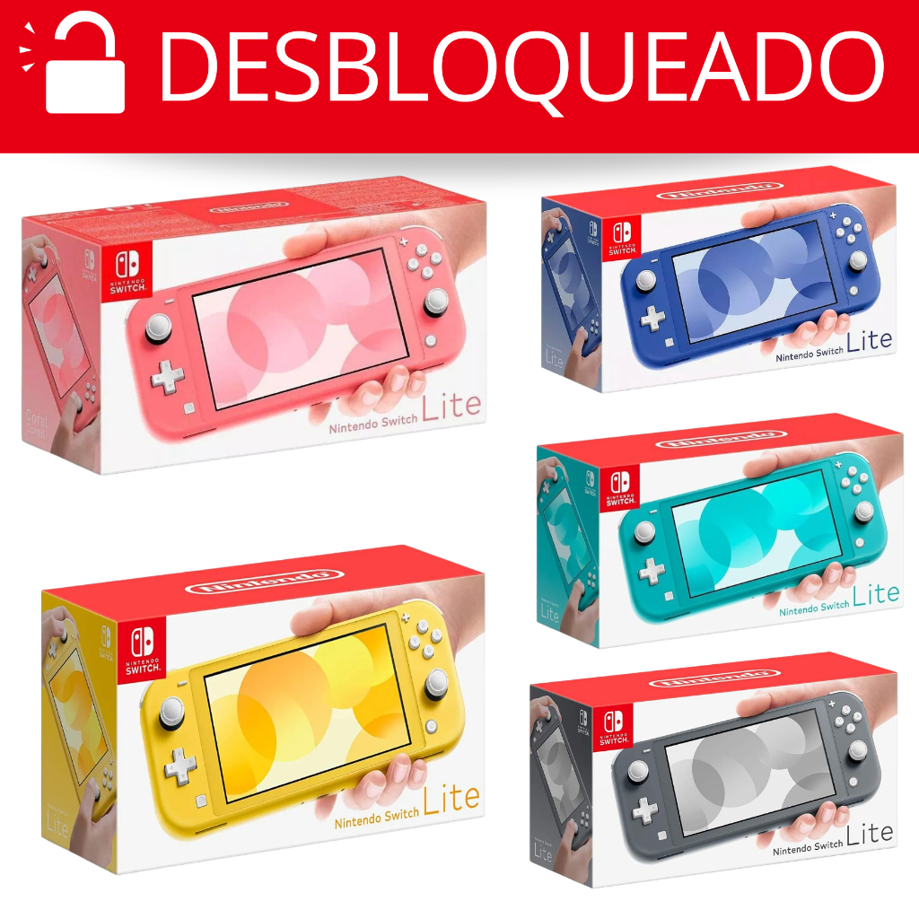 Nintendo Switch Lite Desbloqueado Novo — imagem 3