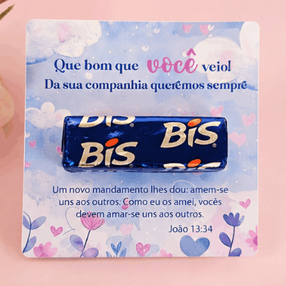 Cartão para lembrancinha de igreja / Recepção Cristã / Tag para culto de jovens e culto de mulheres/cartão personalizado