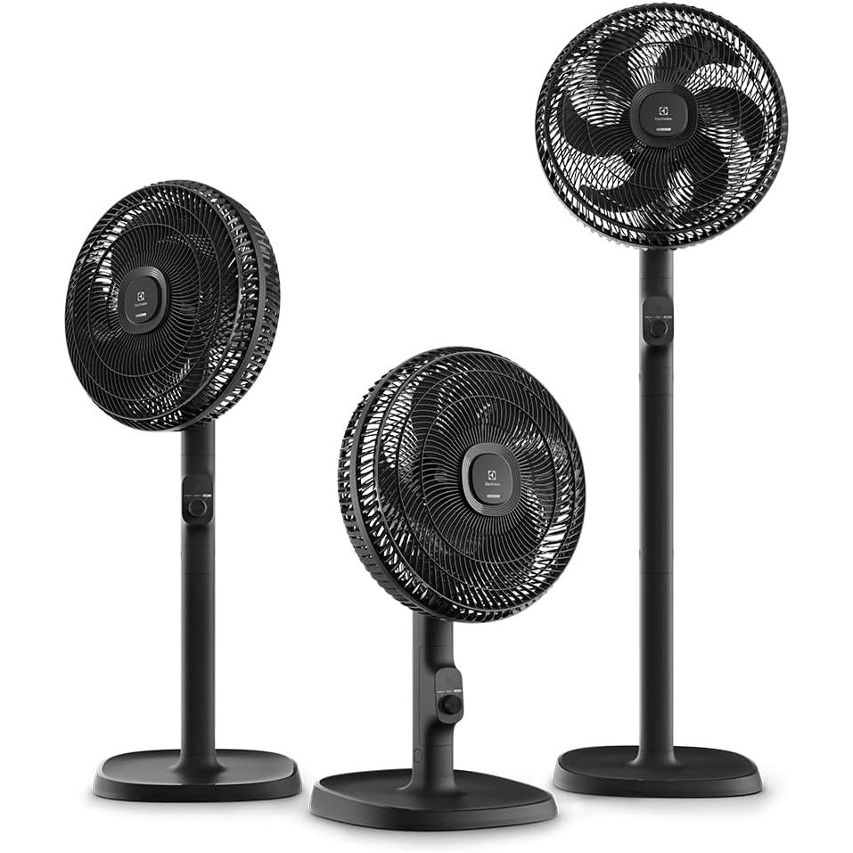 Ventilador Coluna Pedestal Electrolux EFS40 40cm DuoForce Cinza 6 Pás