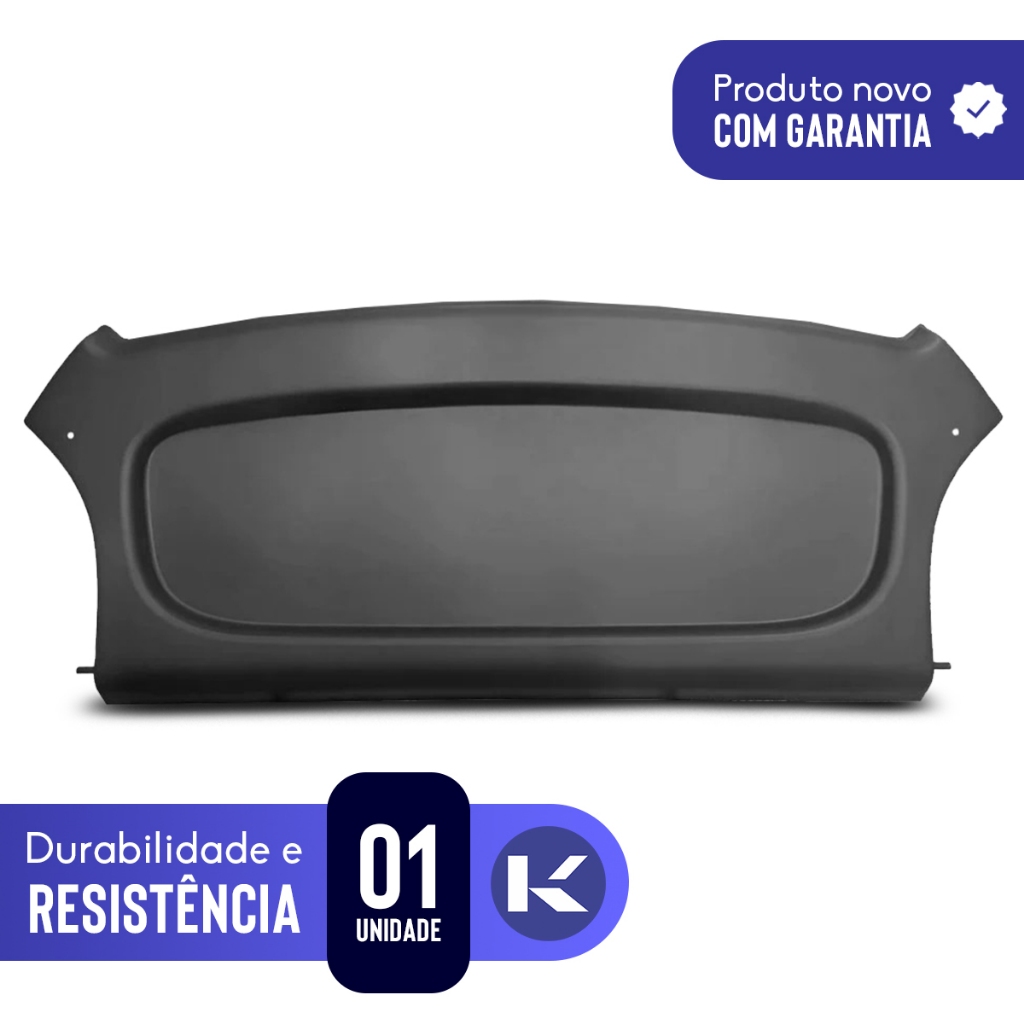 Tampão Porta Malas Palio G3 2004 A 2016 Cinza Tampa Bagaito — imagem 2 de 2