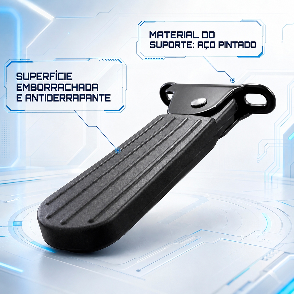 Pedaleira Dobrável Bike Eletrica Scooter Elétrica X14 Chopper Universal Citycoco Retratil